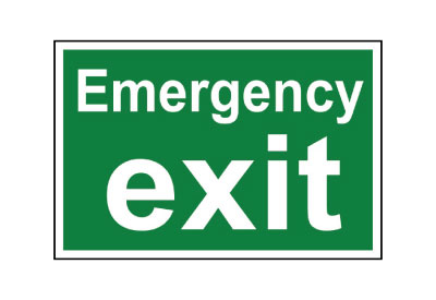 GEC002 EMERGENCY EXIT